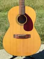 1974 Yamaha FG-75 Folk Guitar with Case