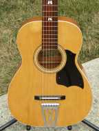 1973 Harmony Stella Gold Label H-6128 Parlor Guitar
